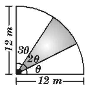 Un jacuzzi circular tiene las siguientes dimensiones: altura = 1.5 m, radio interno = 2m, radio externo = 3m.