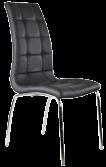 45 kit xa.118 I silla Patas de madera color haya. Tapizado tela gris. Se sirve en packs de 4. 44 kit xa.112 I silla Patas cromadas.