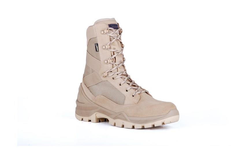 7 Style name: YSECU Desert Tan BOOT Upper: Water Repellent Beige Suede Leather and Waterproof Breathable GORE-TEX Textile Unlined Sole Technology: Direct Injected Dual Density PU - Rubber System Mid