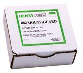 3 + años Apoyando al Profesional de la Odontología ELABORACIÓN MODELOS Planchas Planchas Planchas PLANCHAS MOUTHGUARD FLEXIBLES Dentaflux Caja x 12 unidades.
