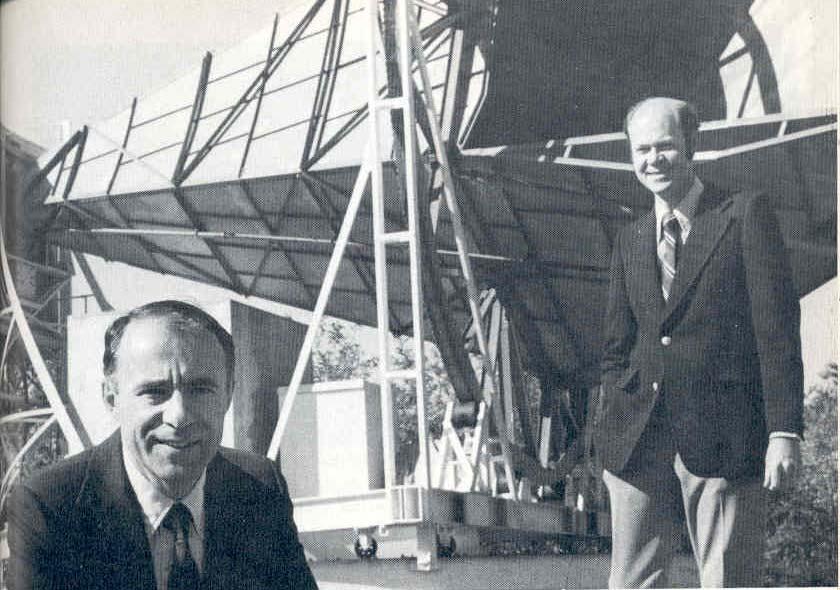 Penzias y Wilson, Bell Labs.