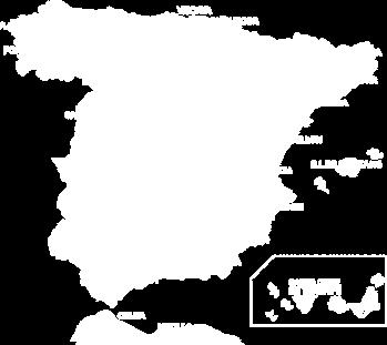 El conjunto forma provincias, regiones o departamentos.