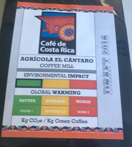 Etiquetado ambiental tipo III para el café Costa Rica Se logró un sobreprecio del 46