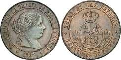 Jubia. OM. 5 céntimos de escudo. (Cal. 628). Precioso color. 12,33 g. EBC-/EBC. Est.