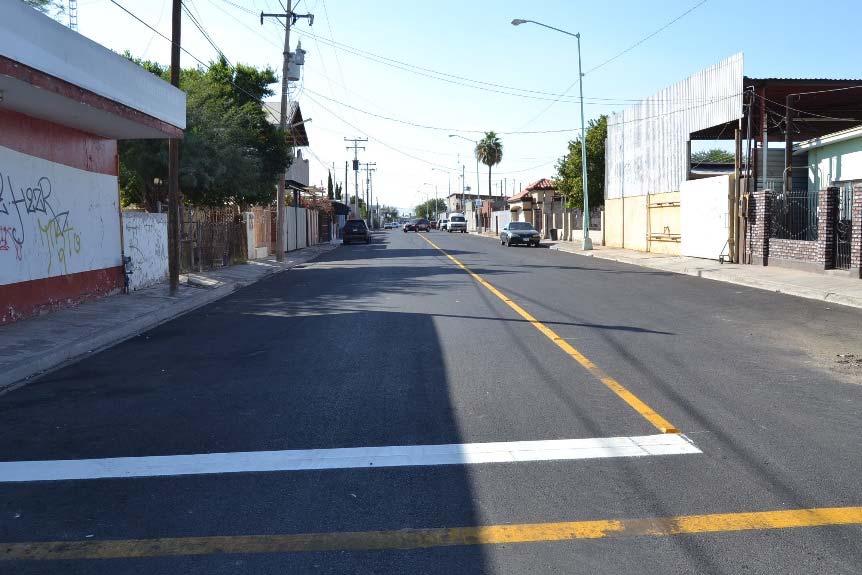Rehabilitación de Pavimento en Avenidas I. Comonfort, J. de la Barrera y V.
