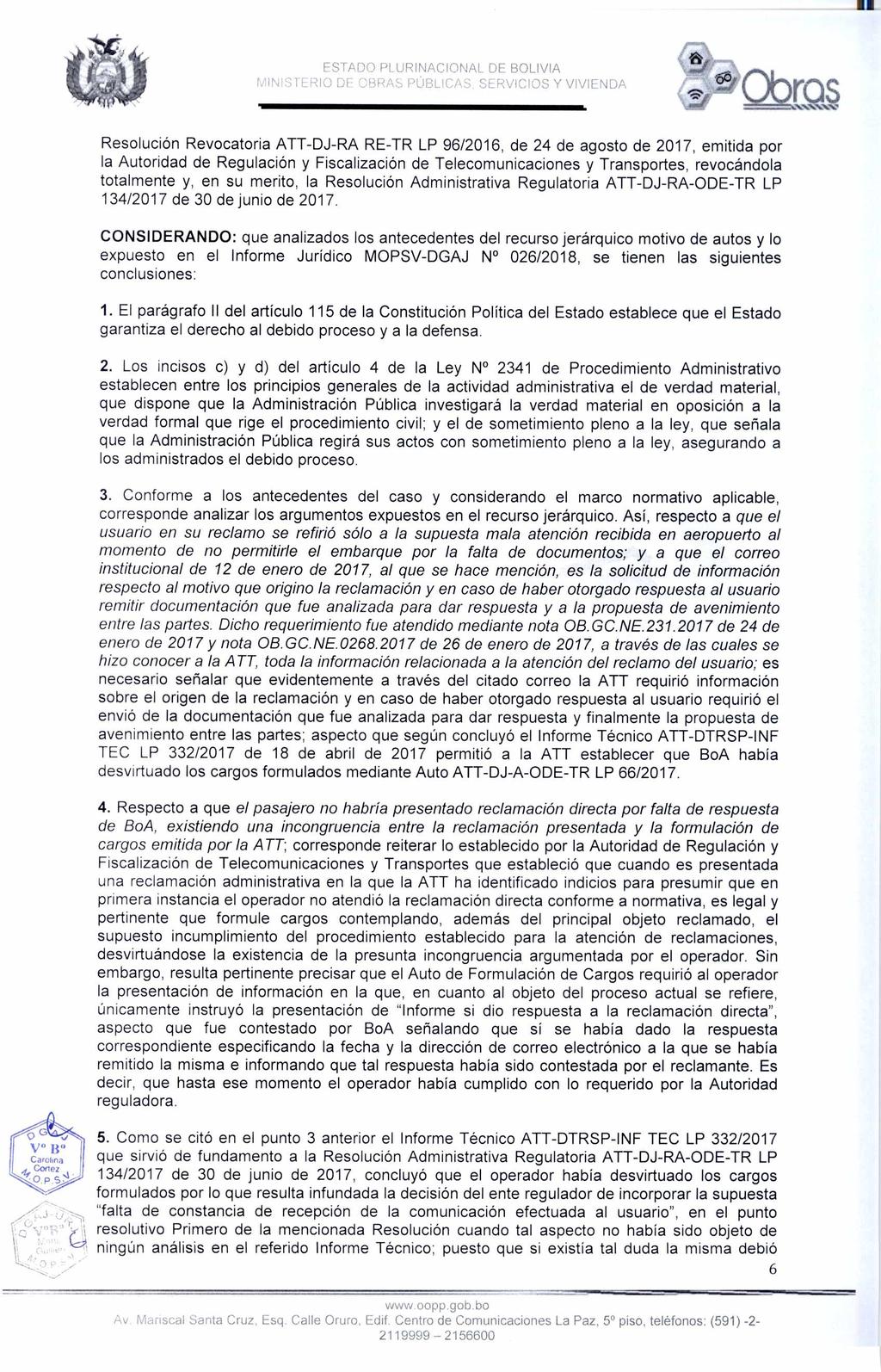 MINISTERIO DE OBRAS PÚBLICAS, SERVICIOS Y VIVIENDA Q1)."94,115.