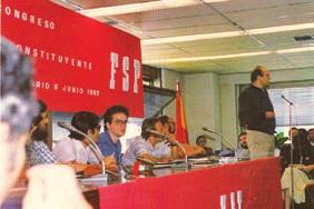 CONGRESO CONSTITUYENTE DE LA Madrid, 6 de junio de 1982 Mesa del Congreso Constituyente de la Imagen del Congreso Francisco Peña, Secretario General de la