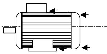 06. REFRIGERACIÓN El tipo de método de refrigeración viene dado por el código IC (International Cooling) acorde al IEC 60034-6 Código I (Simplificado) IC _ Disposición del Circuito I Método de