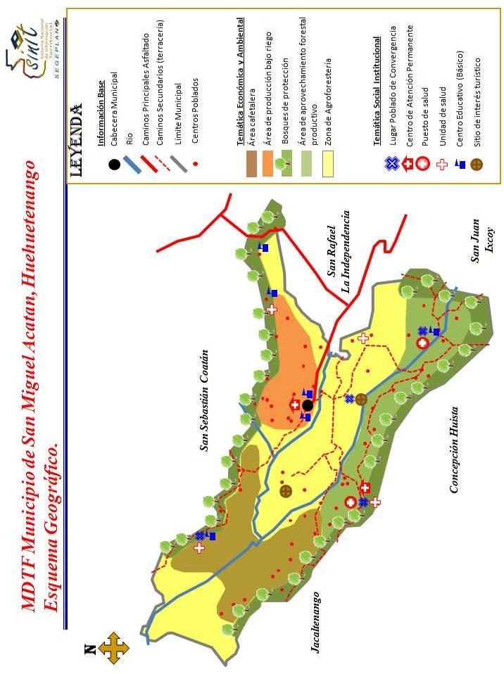 7.2. Modelo de desarrollo territorial futuro (MDTF) 64 Mapa No.