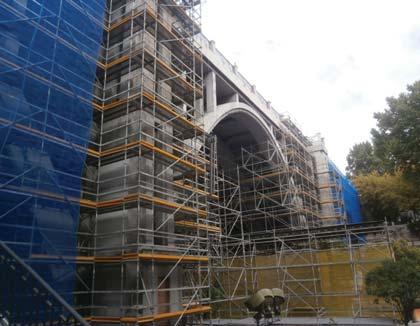 el Ayuntamiento de Madrid las obras de rehabilitación integral de la estructura del Viaducto de la