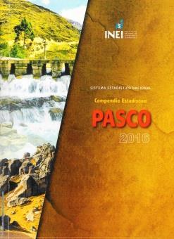 Compendio Estadístico Departamental Pasco 2016 ODEI PASCO -