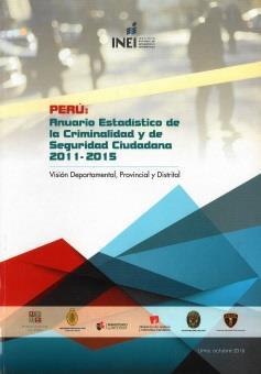 N.8305.008 Anuario Estadístico de la Criminalidad y Seguridad Ciudadana 2011-2015.