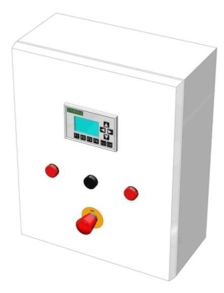 2.1.8 Panel Eléctrico El panel de control general es responsable de operar el generador, teniendo en cuenta la información recibida a través de los dispositivos internos y externos conectados a él.
