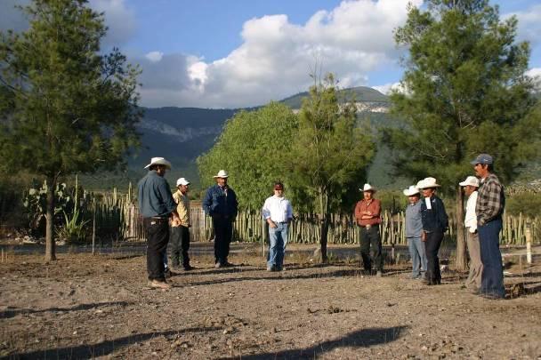 Potencial para la capacitación campesina Se han impartido talleres de capacitación de campesino a campesino Miquihuana, Tamaulipas Taller para