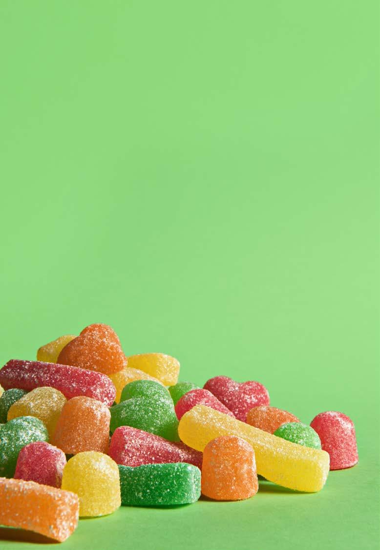 ELLIES Caramelos de Goma Soft and delicious Docigoma is Docile s brand of Jellies and it offers consumers a variety of shapes with fruity flavors and sweet or sour toppings.