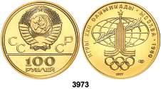 EBC-. Est. 40............................... 25, 3972 1924.. 50 kopeks. (Kr. 89.1). MBC+. Est. 25........................... 15, F 3973 1977. 100 rublos. (Kr. 191). AU. Logotipo. Moscú 1980.