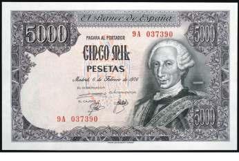 4268 4269 4270 F 4268 1971. 1000 pesetas. (Ed. D75c var). 17 de septiembre, Echegaray.