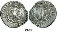 F 2433 Martí I (1396-1410). Ponderal de 3 croats. Troncocónico, ligeramente cóncavo en la pared lateral. (Cru.Pesals 12 sim). Anv.: III, B en círculo y escudito catalán en rombo. 9,26 grs. MBC. Est.