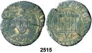 REINOS DE CASTILLA Y LEÓN 2502 Alfonso X (1252-1284). Sin marca de ceca. Óbolo de las seis líneas. (AB. 247). Anv.: (A)LF/ONSVS/REX CAS/TELLE E/T LEGIO/NIS. Rev.: Castillos y leones cuartelados.