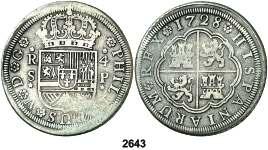 Inserta en un cuadro-certificado de Garantía (nº 77, Madrid, mayo de 1972) como procedente del galeón Hollandia. Oxidaciones. (RC). Est. 130..................................... 90, FERNANDO VI (1746-1759) 2645 1756.