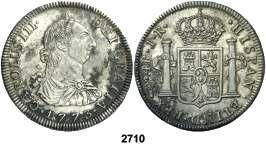México. M. 2 reales. (Cal. 1330). Columnario. Escasa. BC. Est. 30............ 18, 2702 1776. México. FM. 2 reales. (Cal. 1343). Escasa. BC/BC+. Est. 30................ 18, 2703 1786. México. FM. 2 reales. (Cal. 1354).