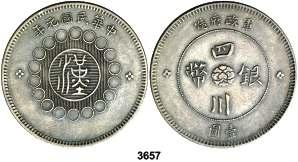 ...... 15, 3655 Manchuria. (1914-1915). 20 centavos. (Kr. 213a.3). EBC. Est. 20................. 12, 3656 Szechuan. (1851-1861).