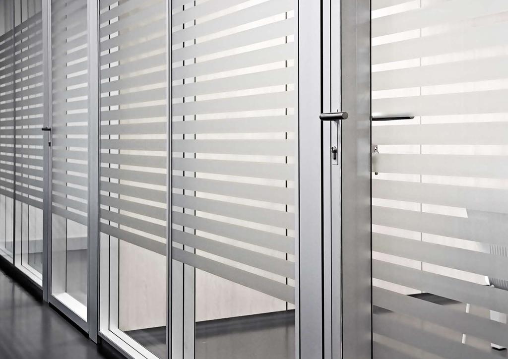 dh300 technical details detalles técnicos h301 h302 h303 Modular partition of 110mm of thickness. With double glazing of 5mm. Panels of 19mm on both sides. Internal steel structure of 70mm.