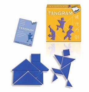 Tangram El Tangram es un juego oriental muy antiguo llamado Chi Chiao Pan, que significa