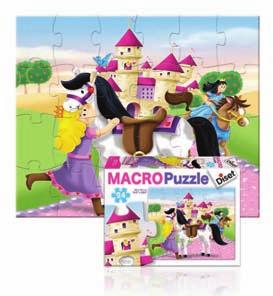 Macro puzzle Princesas Puzzle de 24
