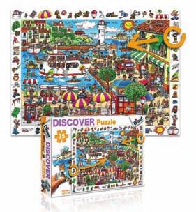 Puzzle cuentos Peter Pan/ Flautista de Hamelin 2 puzzles 48 piezas y 2 láminas para colorear.