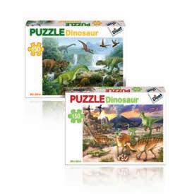 Puzzles 150 piezas Dinosaurios Puzzles de 150 piezas. Surtido 2 ref. x 6 uds.