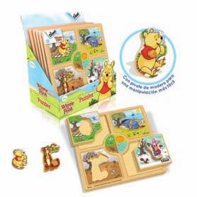 estaciones del año con Winnie the Pooh y sus amigos.