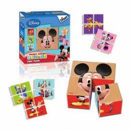 Display Encajables Mickey Mouse Club House Madera.
