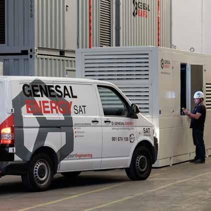 Genesal Energy GENESAL ENERGY SAT GENESAL ENERGY SAT es nuestro servicio de mantenimiento, instalación y reparación de grupos electrógenos que ofrece una atención especializada y profesional con el