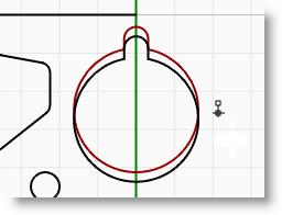 El final de la línea estará exactamente en el punto 0,0 de la vista Superior. Para mover objetos utilizando coordenadas relativas: 1 Seleccione el círculo ranurado grande de la mitad del objeto.