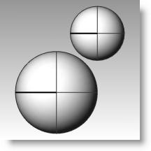Hacer la forma del cuerpo y de la cabeza El cuerpo y la cabeza del patito se han creado mediante la modificación de dos esferas.