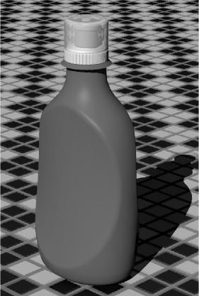 Ejercicio 66 Crear una botella a presión Algunos modelos requieren más atención al detalle. Este modelo es un ejemplo que requiere técnicas de modelado muy precisas.