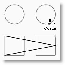 Notas: 6 Para el Siguiente punto, mueva el cursor cerca del final de la línea en la parte inferior izquierda del primer cuadrado y seleccione el punto cuando el marcador seleccione el final de la