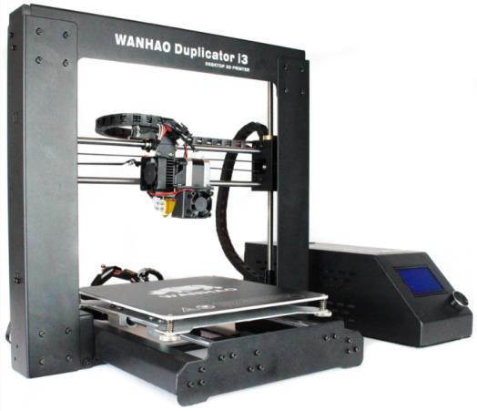 Impresoras 3D de Filamento Abierto y Software Abierto Wanhao Duplicator i3 v2 $11,500.00 MXN Tecnología Extrusor: 1.75mm Material / Filamento: PLA, ABS, PETg, Flex, PVA, HIPS 1 cabezal de impresión.
