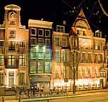 Servicios Terrestres Opcionales para cruceros por el Norte de Europa Norte de Europa ÁMSTERDAM The Convent Hotel Amsterdam **** (AMSAM410) Nieuwezijds Voorburgwal, 67 -Tel: 31 0 20 627 59 00 Moderno