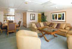 Las modernas instalaciones totalmente reformadas contribuyen a una completa experiencia de crucero sin aglomeraciones.