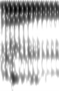 la región inicial de la vocal, antes de la transición), sus valores variaban entre 19 Hz y 225 Hz; esto era muestra de la dependencia de las aproximantes al formar parte de un diptongo.