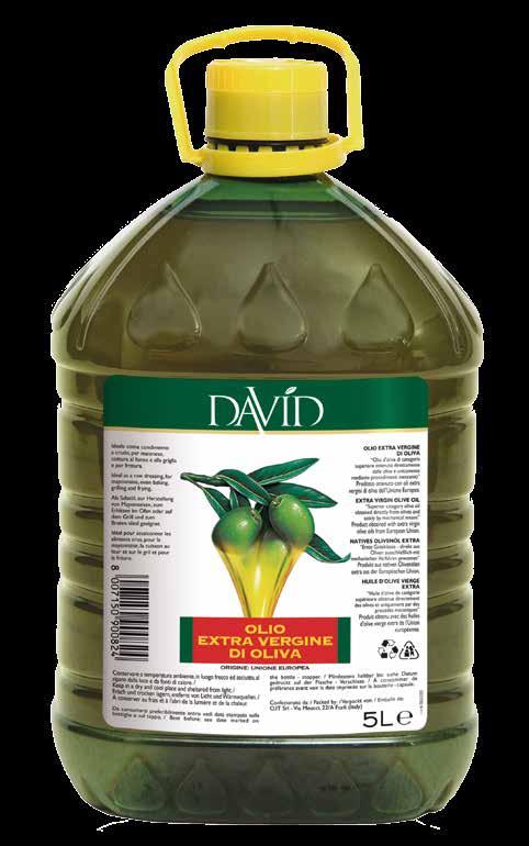 Aceite de oliva David Extra virgen 5 litros Pet Reconocido como uno de los aceites de