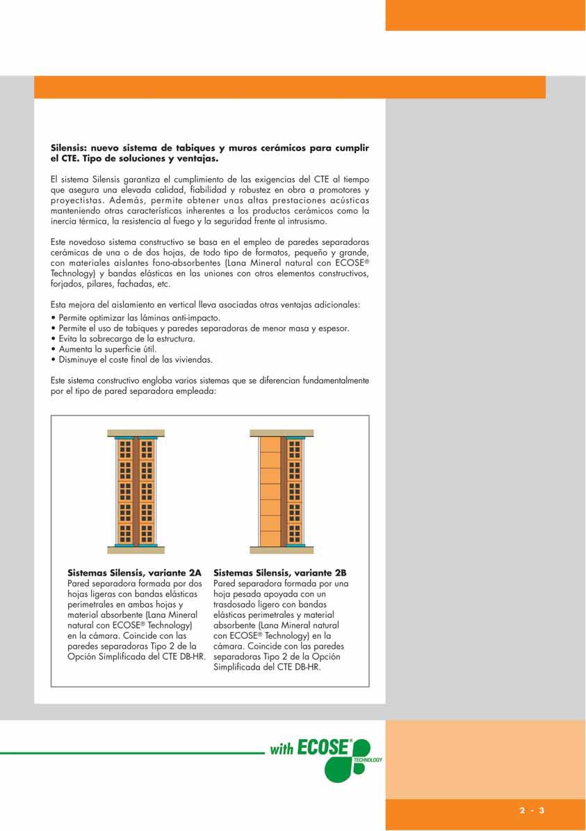Soluciones Ultracoustic Paredes de Ladrillo de Knauf Insulation: aislamiento para los nuevos sistemas de tabiques y muros cerámicos en cumplimiento con el CTE. Tipos de soluciones y ventajas.
