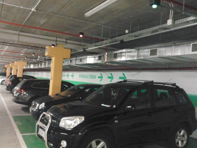 Aplicaciones de Building Infrastructure Control de iluminación, HVAC, acceso Indicar los aparcamientos libres para facilitar el