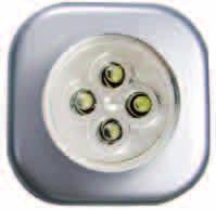 Cada luz contiene 2 pilas botones Litio CR2032.