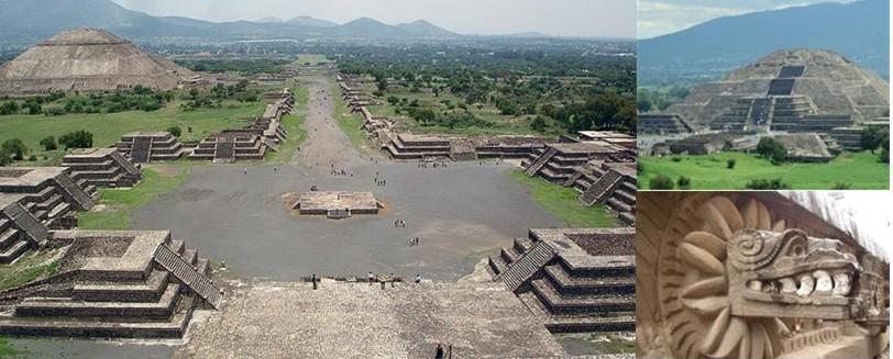 DESCRIPCIÓN DE LOS LUGARES TURÍSTICOS A VISITAR Zona arqueológica de Teotihuacan Página Web: http://www.teotihuacan.inah.gob.