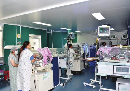 Servicio de Urgencias Sala de reanimación Sala de procedimientos menores Promoción y prevención Sala de enfermedades respiratorias agudas Modalidad Hospitalización Unidad de cuidados intensivos