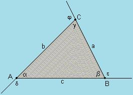 El Triángulo, es el polígono (o figura plana y cerrada) de tres lados.