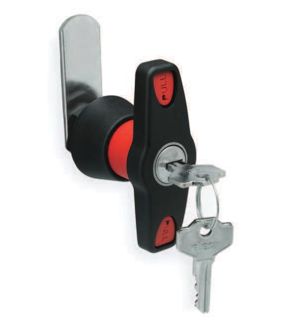 Modelos estándar disponibles - CSMT-A: cerradura con cifrado diferenciado (400 combinaciones diferentes). Cada cerradura tiene un par de llaves con combinación diferente.